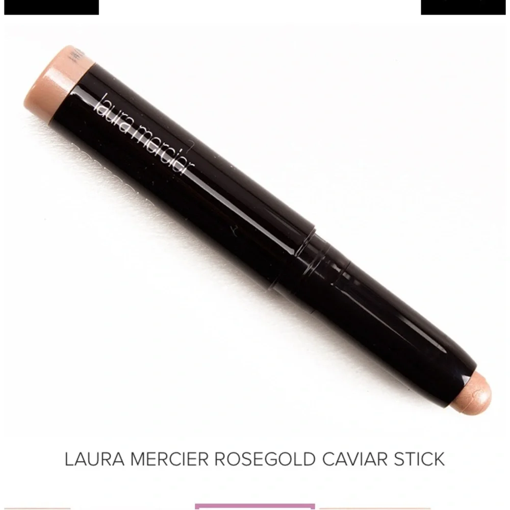NEW Laura Mercier Caviar Stick Eye Colour Rosegold Eyeshadow Shimmer Light Gold